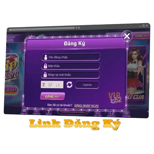 Link đăng ký Game Bài Đổi Thưởng Vip52